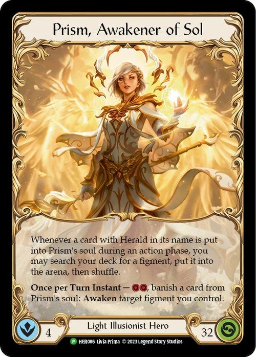 Prism, Awakener of Sol - HER086 (HER086) (PR)