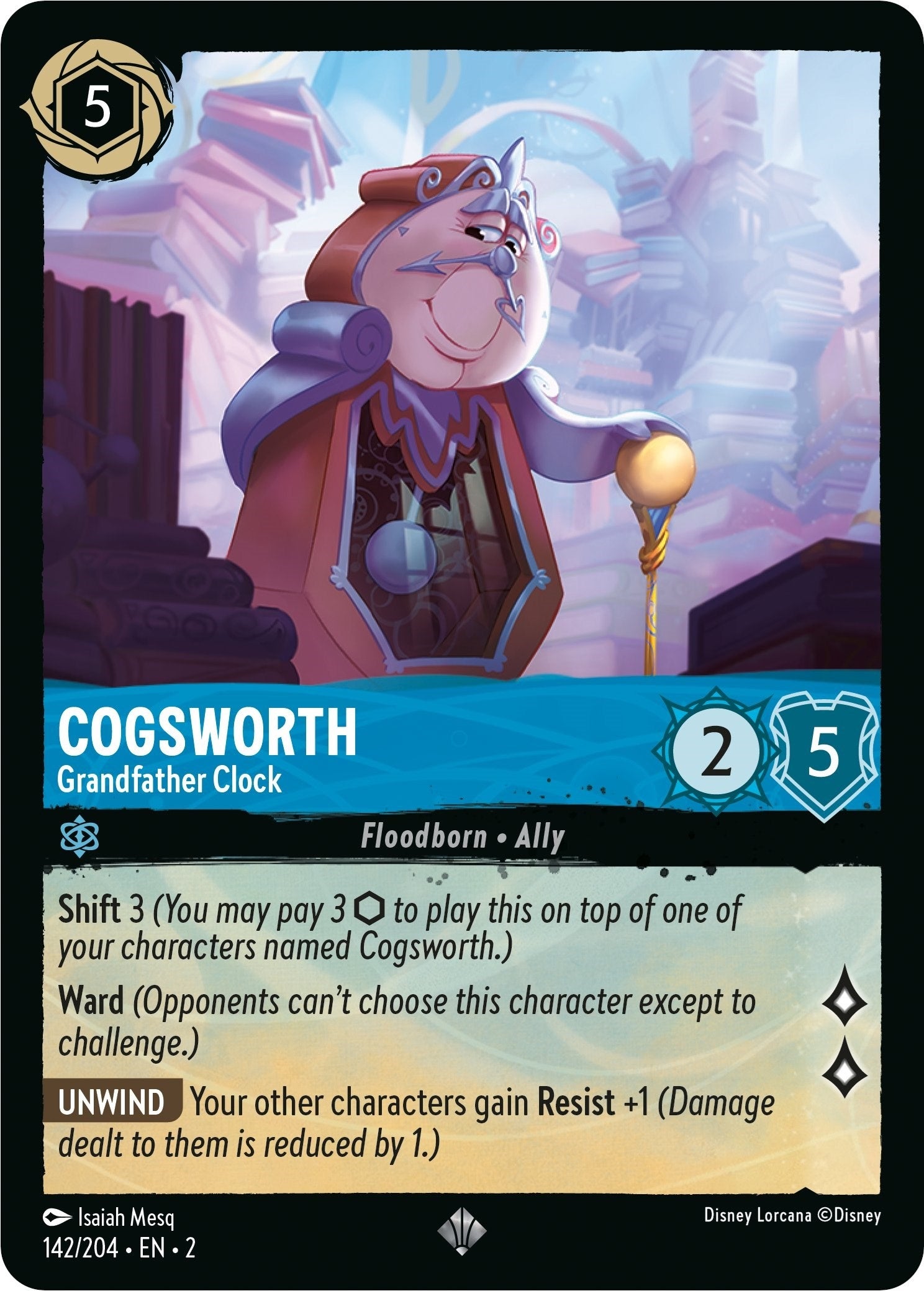 Cogsworth - Grandfather Clock (142/204) (2)