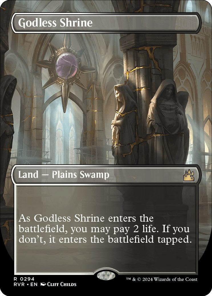 Godless Shrine (Borderless) (294) (RVR)