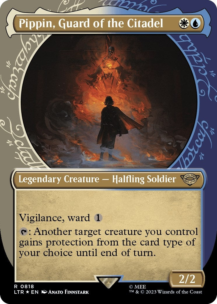 Pippin, Guard of the Citadel (Showcase) (Surge Foil) (818) (LTR)
