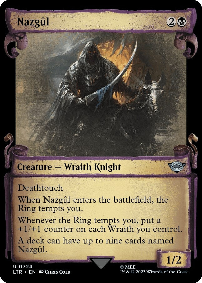 Nazgul (0724) (Showcase Scrolls) (724) (LTR)