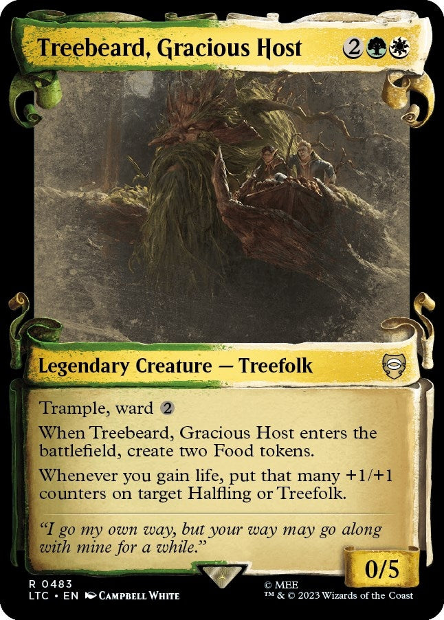 Treebeard, Gracious Host (Showcase Scrolls) (483) (LTC)