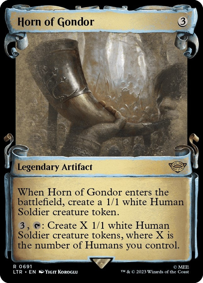 Horn of Gondor (Showcase Scrolls) (691) (LTR)
