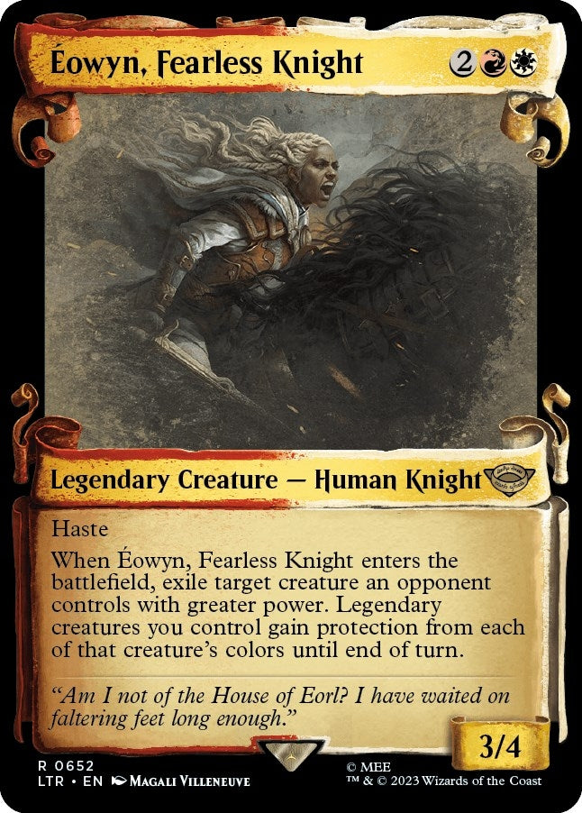 Eowyn, Fearless Knight (Showcase Scrolls) (652) (LTR)