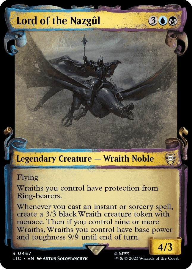 Lord of the Nazgul (Showcase Scrolls) (467) (LTC)
