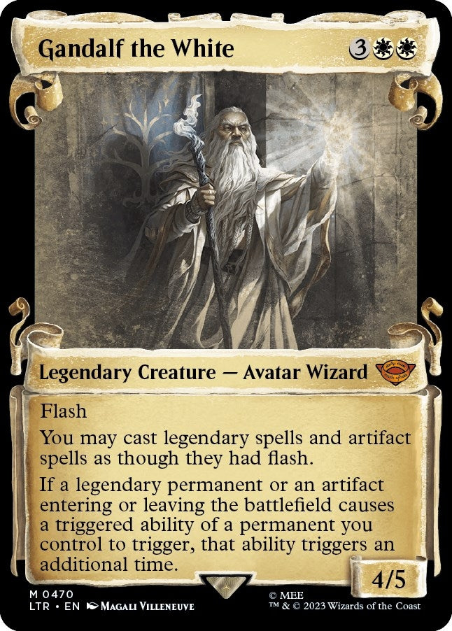 Gandalf the White (Showcase Scrolls) (470) (LTR)