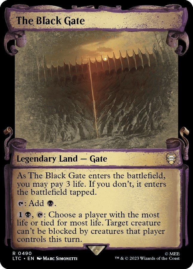The Black Gate (Showcase Scrolls) (490) (LTC)