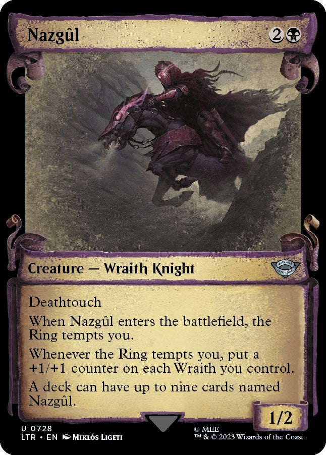 Nazgul (0728) (Showcase Scrolls) (728) (LTR)