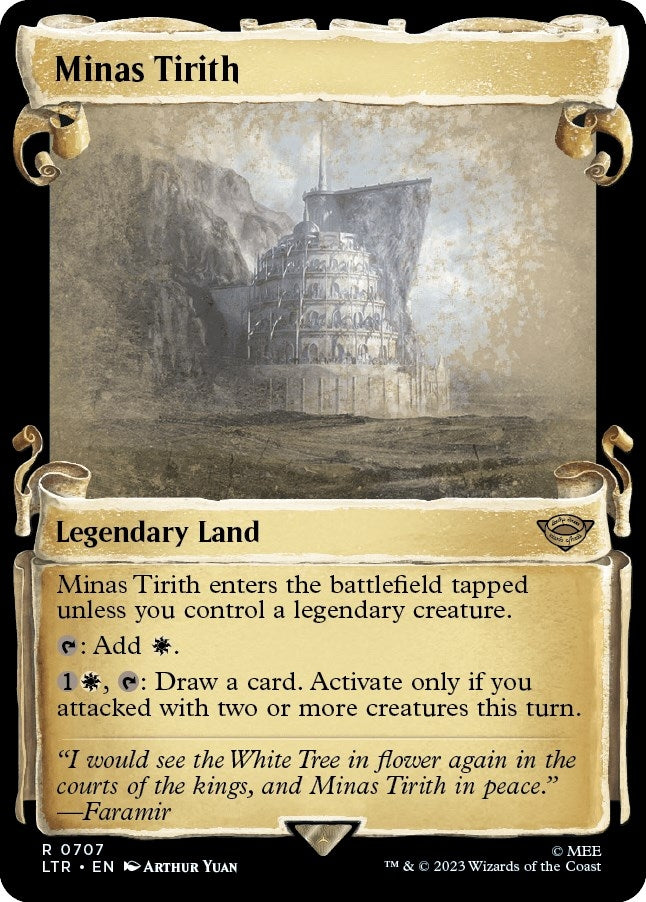 Minas Tirith (Showcase Scrolls) (707) (LTR)