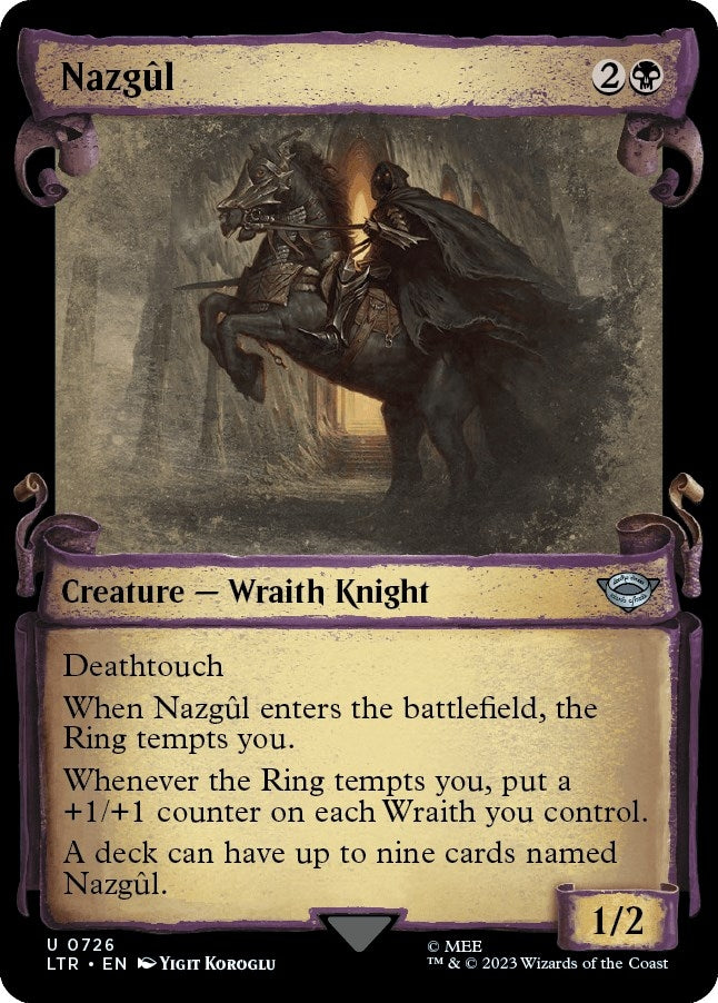 Nazgul (0726) (Showcase Scrolls) (726) (LTR)