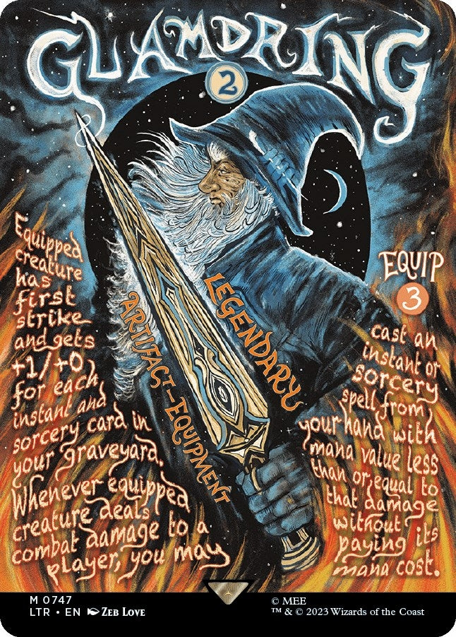 Glamdring (Borderless Poster) (747) (LTR)
