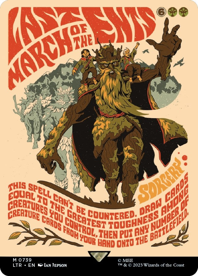 Last March of the Ents (Borderless Poster) (739) (LTR)