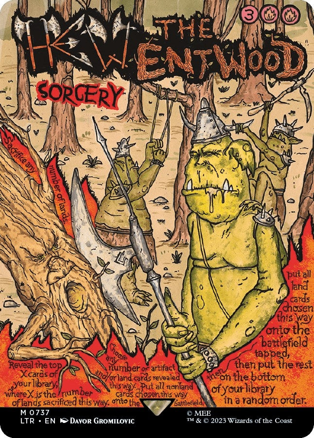 Hew the Entwood (Borderless Poster) (737) (LTR)
