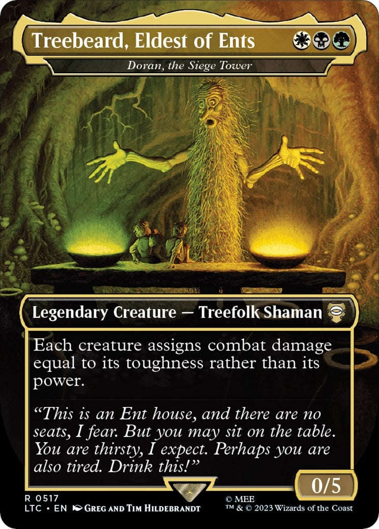 Treebeard, Eldest of Ents - Doran, the Siege Tower (Borderless) (517) (LTC)