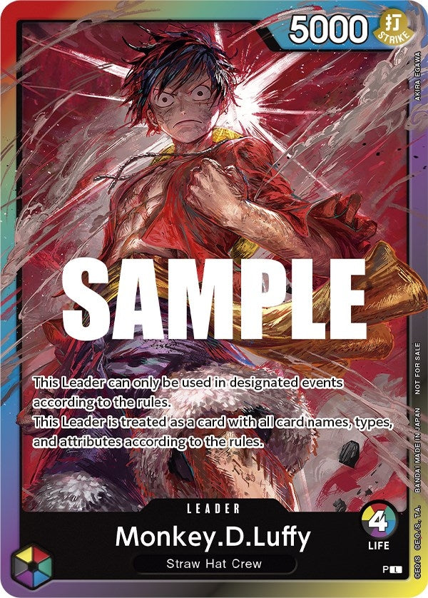 Monkey.D.Luffy (Leader Pack) (Sealed Battle 2023 Vol. 1) (OP-PR)