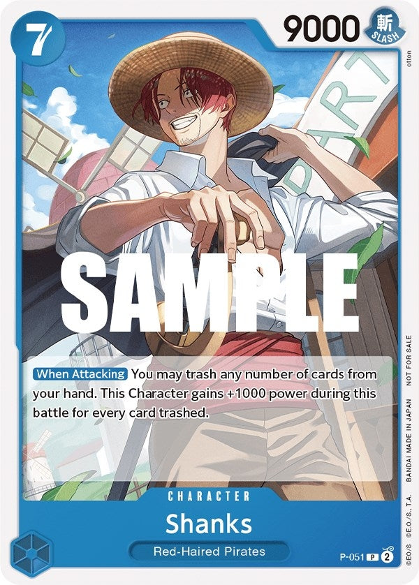 Shanks (Sealed Battle Kit Vol. 1) (P-051) (OP-PR)