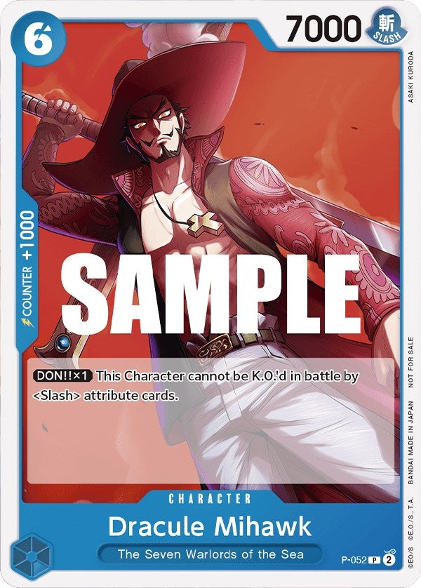 Dracule Mihawk (Sealed Battle Kit Vol. 1) (P-052) (OP-PR)