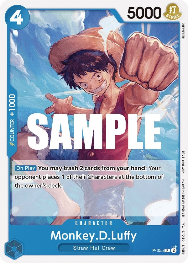 Monkey.D.Luffy (055) (Sealed Battle Kit Vol. 1) (P-055) (OP-PR)