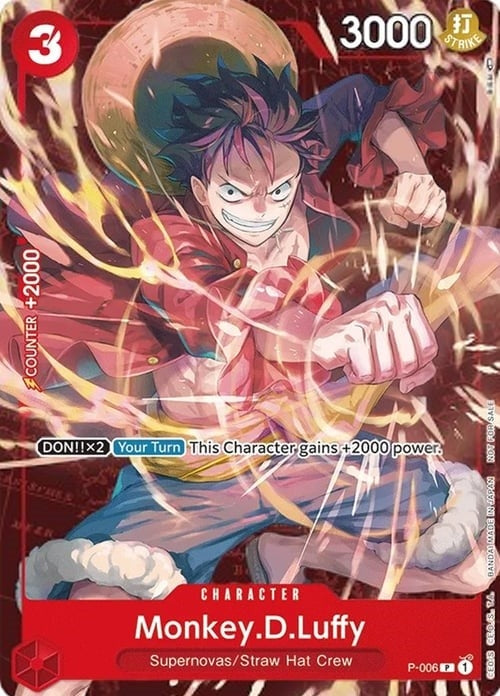 Monkey.D.Luffy - P-006 (Retail Promo) (P-006) (OP-PR)