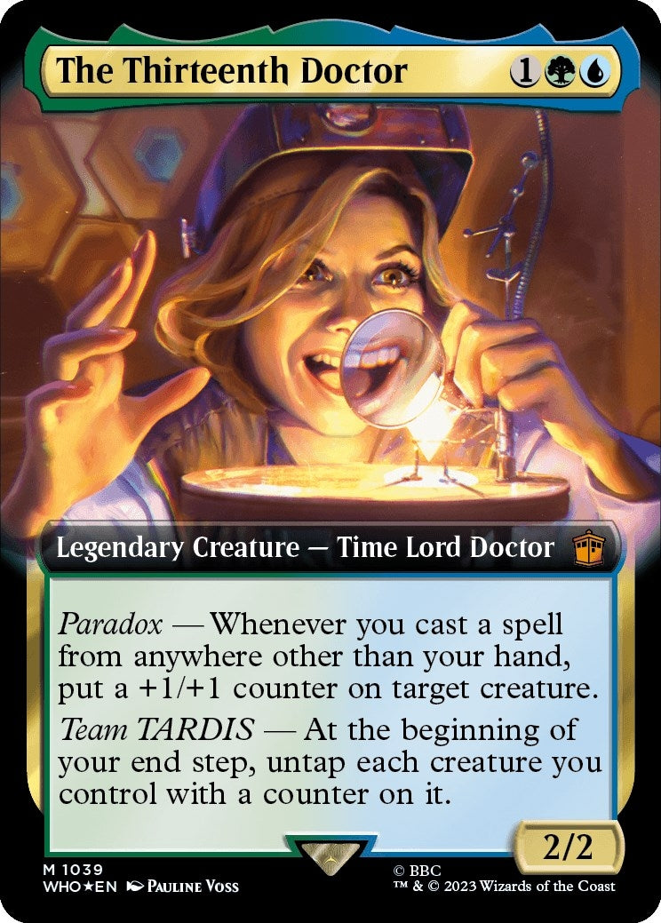 The Thirteenth Doctor (Extended Art) (Surge Foil) (1039) (WHO)