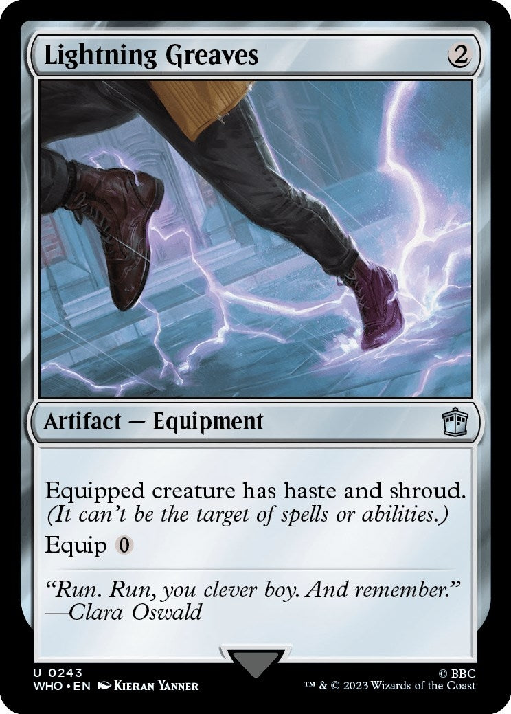 Lightning Greaves (243) (WHO)
