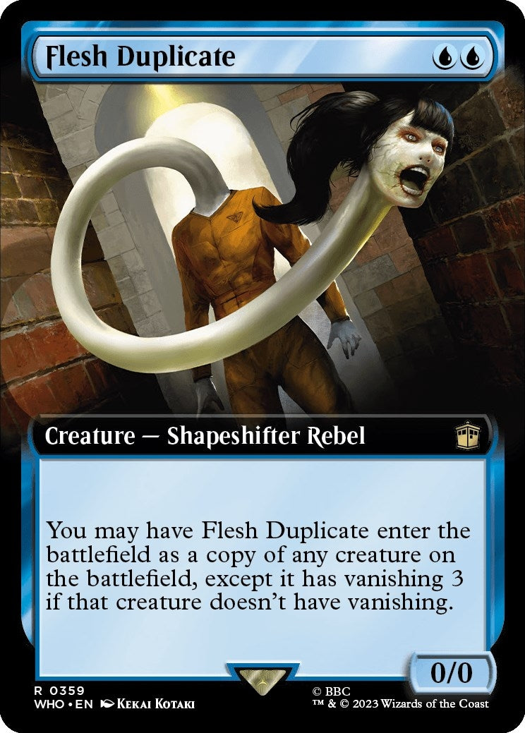 Flesh Duplicate (Extended Art) (359) (WHO)
