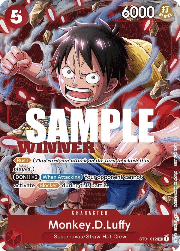 Monkey.D.Luffy (Winner Pack Vol. 5) (ST01-012) (OP-PR)