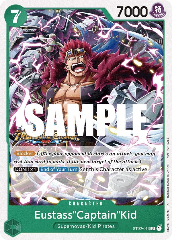 Eustass"Captain"Kid (Tournament Pack Vol. 5) (ST02-013) (OP-PR)
