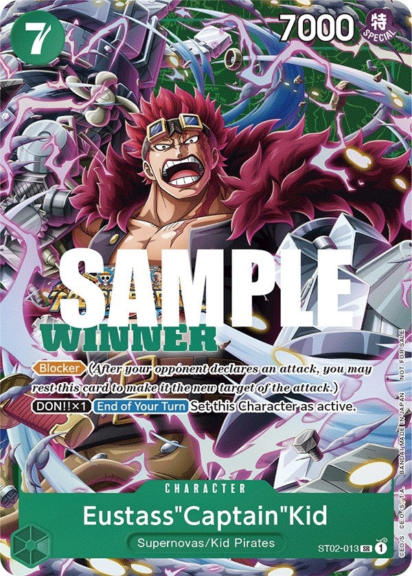 Eustass"Captain"Kid (Winner Pack Vol. 5) (ST02-013) (OP-PR)