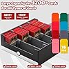 Tombert White & Red Trading Card Case - Holds 3200+ Cards