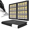 D DACCKIT 640-Card Top Loader Binder - Black