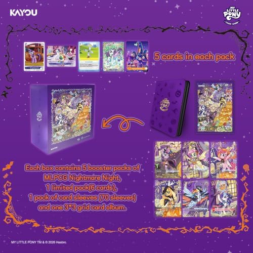 My Little Pony Trading Card Game Gift Box - 5 Packs