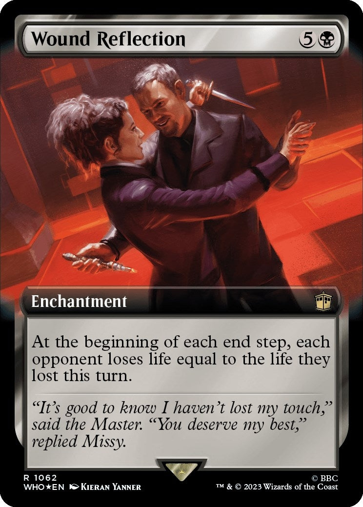 Wound Reflection (Extended Art) (Surge Foil) (1062) (WHO)