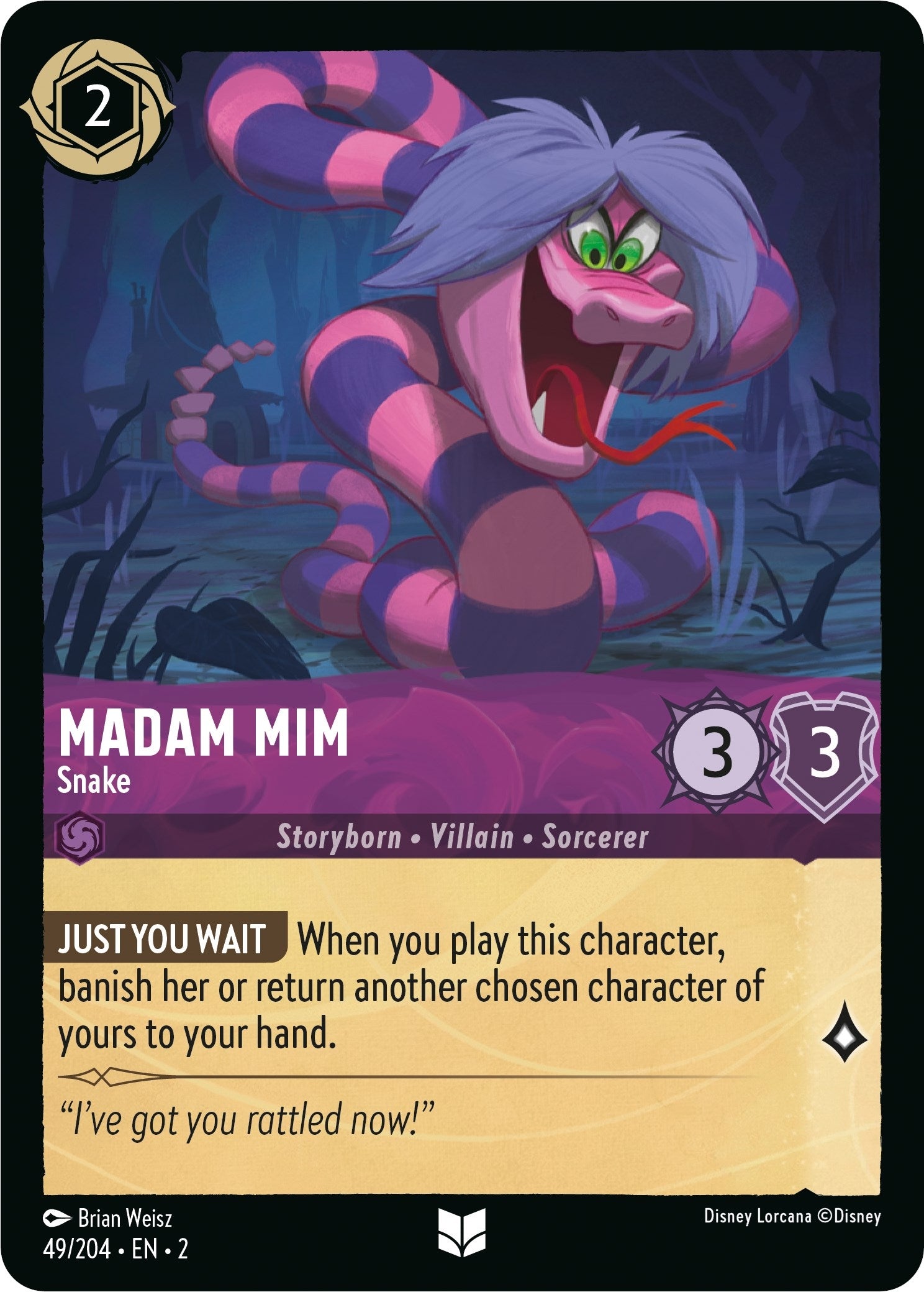 Madam Mim - Snake (49/204) (2)