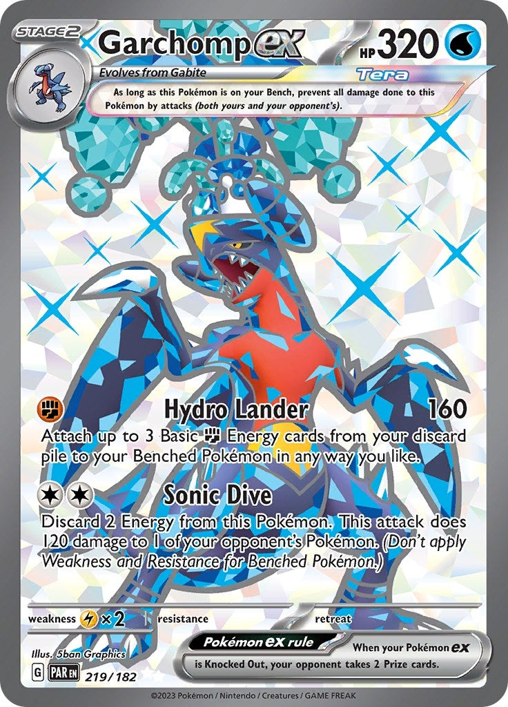 Garchomp ex (219/182) (PAR)