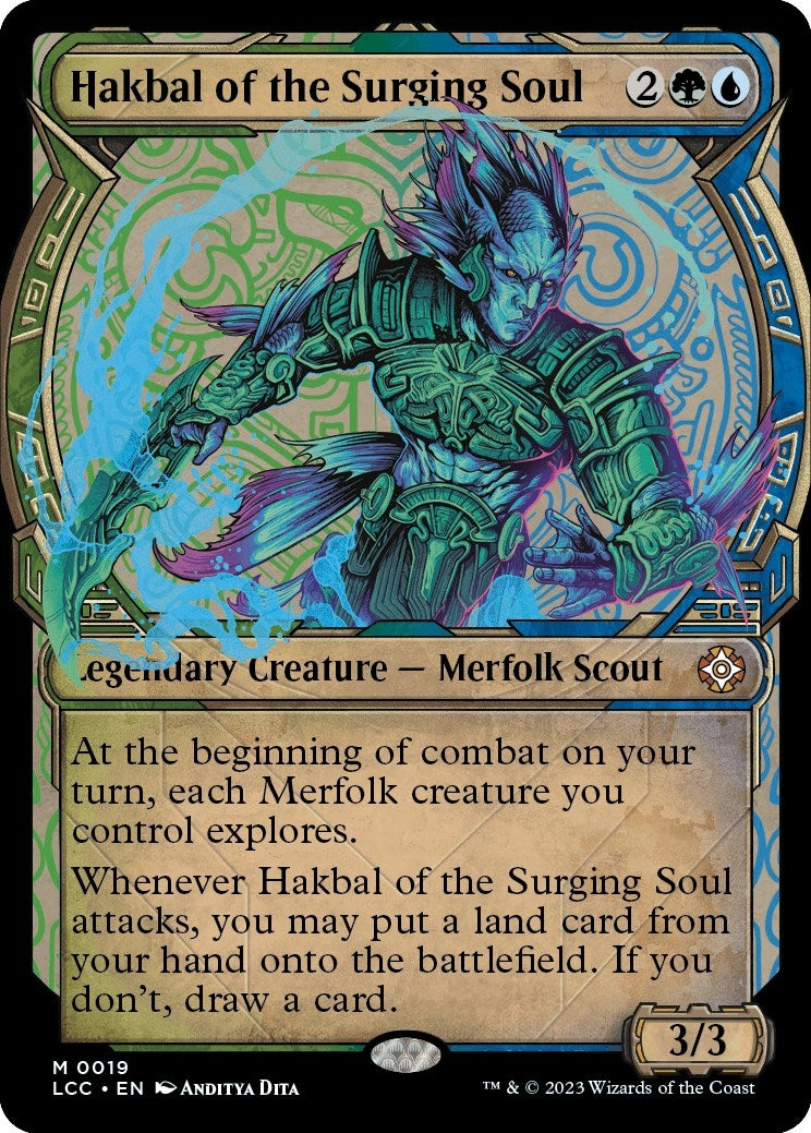 Hakbal of the Surging Soul (Showcase) (19) (LCC)