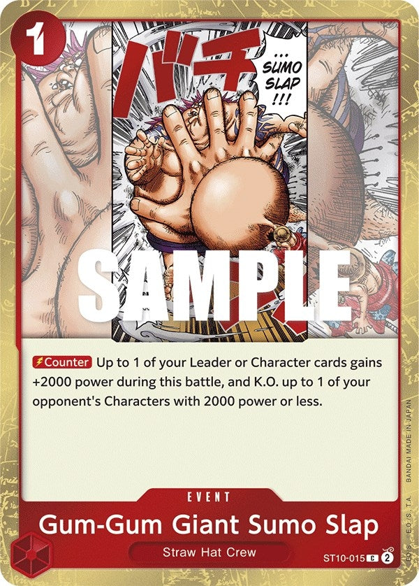 Gum-Gum Giant Sumo Slap (ST10-015) (ST-10)