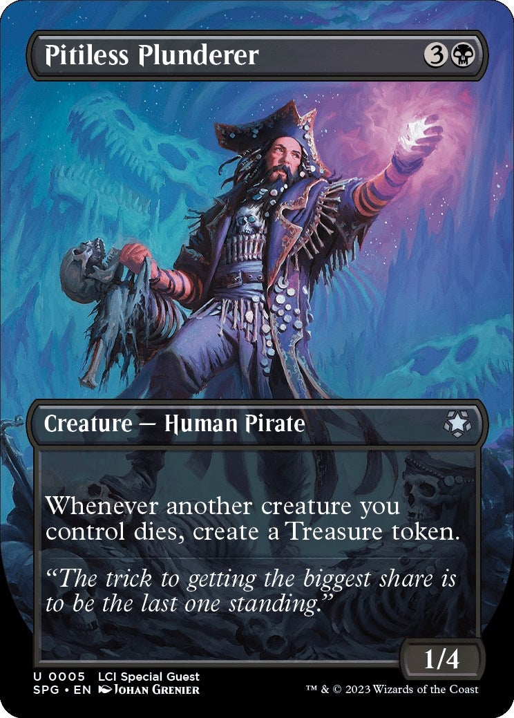 Pitiless Plunderer (Borderless) (5) (SPG)