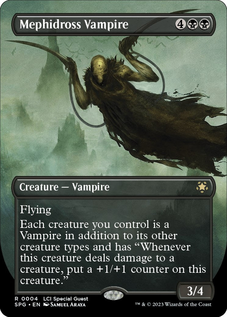 Mephidross Vampire (Borderless) (4) (SPG)