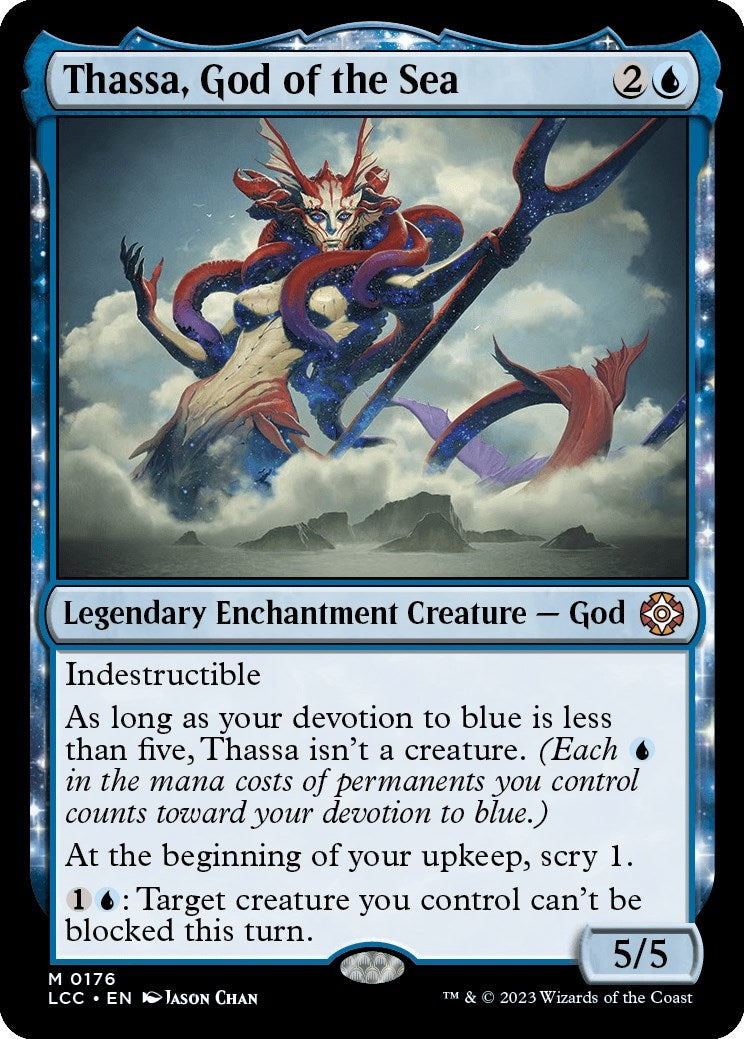 Thassa, God of the Sea (176) (LCC)