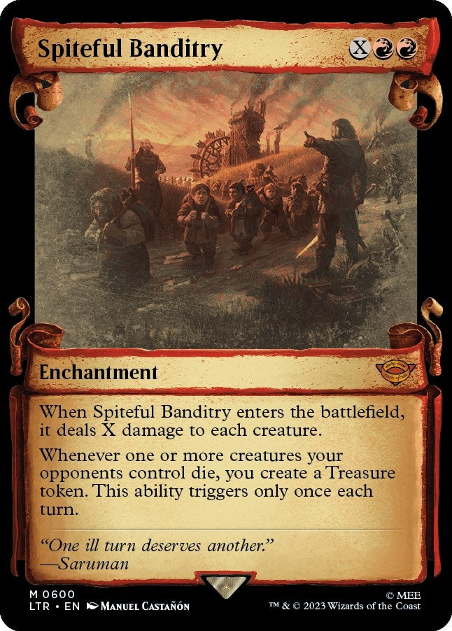 Spiteful Banditry (Showcase Scrolls) (600) (LTR)