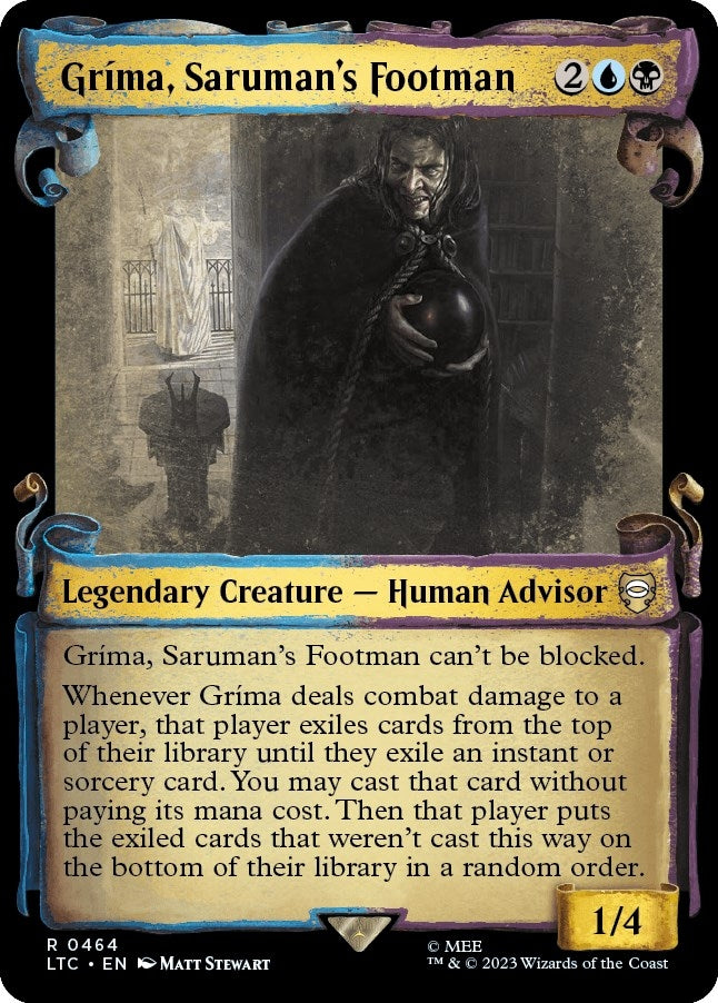 Grima, Saruman's Footman (Showcase Scrolls) (464) (LTC)