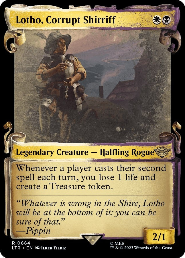 Lotho, Corrupt Shirriff (Showcase Scrolls) (664) (LTR)
