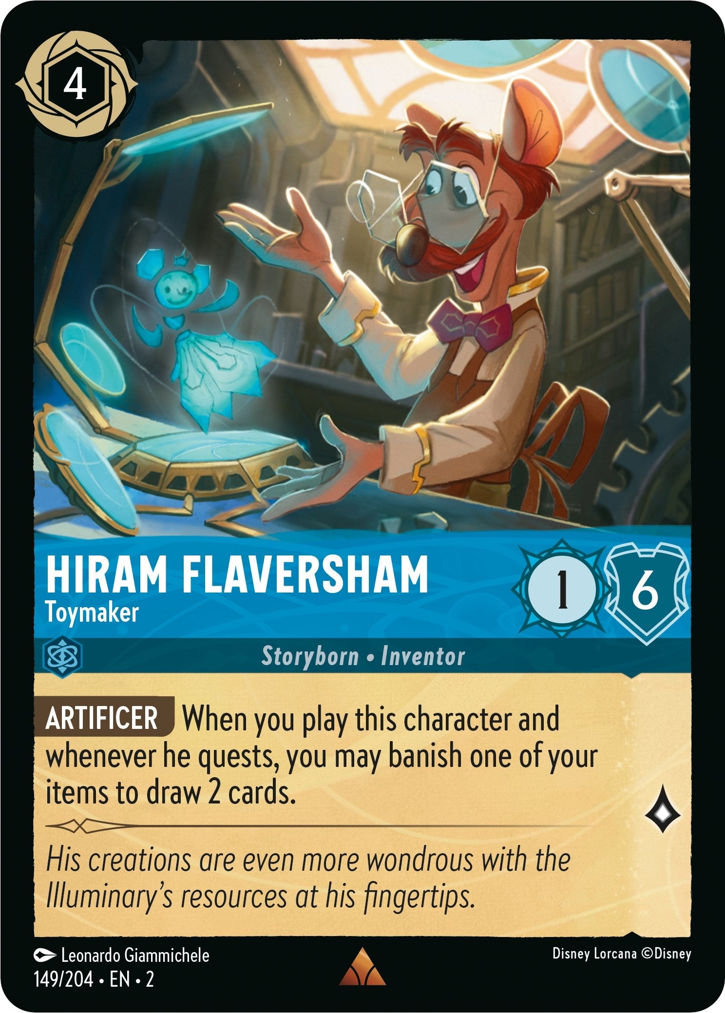 Hiram Flaversham - Toymaker (149/204) (2)