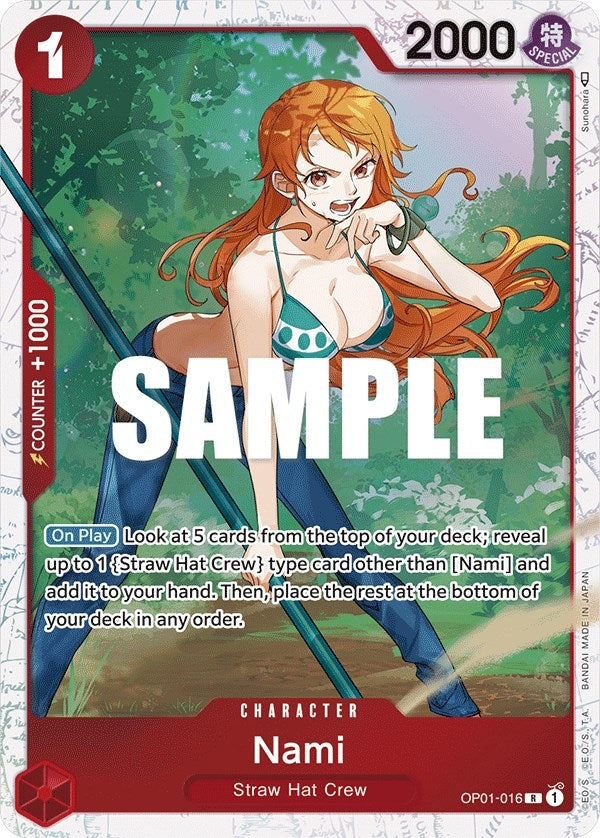 Nami - OP01-016 (Ultra Deck: The Three Captains) (OP01-016) (OP-PR)