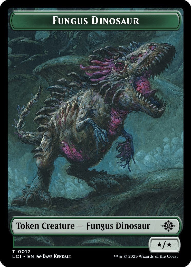 Fungus Dinosaur Token (12) (LCI)