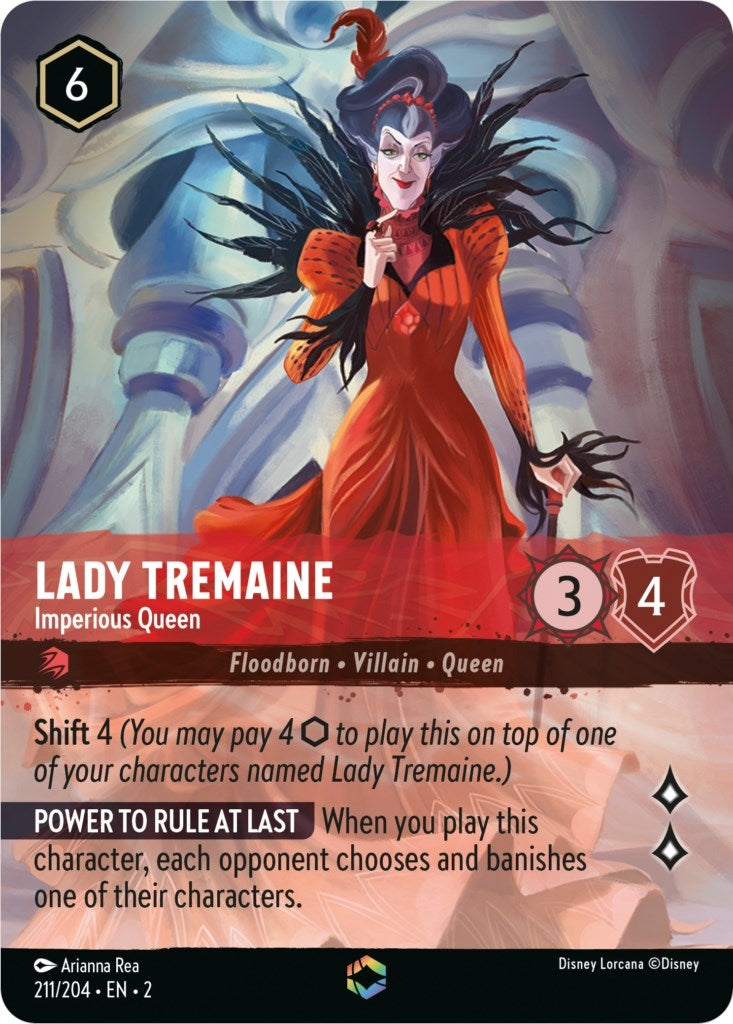 Lady Tremaine - Imperious Queen (Enchanted) (211/204) (2)