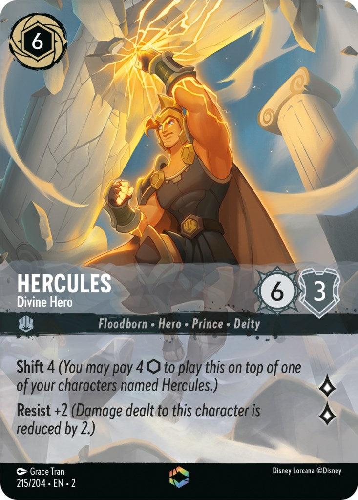 Hercules - Divine Hero (Enchanted) (215/204) (2)