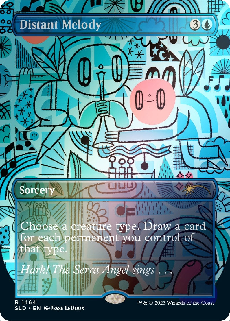 Distant Melody (1464) (Rainbow Foil) (1464) (SLD)