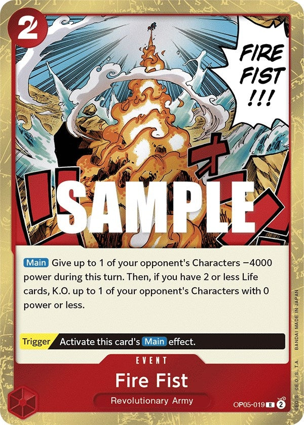 Fire Fist (OP05-019) (OP05)
